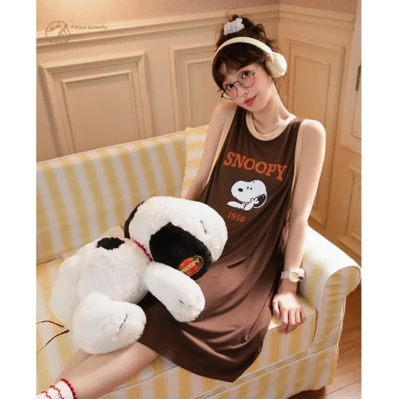 Gongdie x SNOOPY/, Nightgown Women's Gift Box Set-2