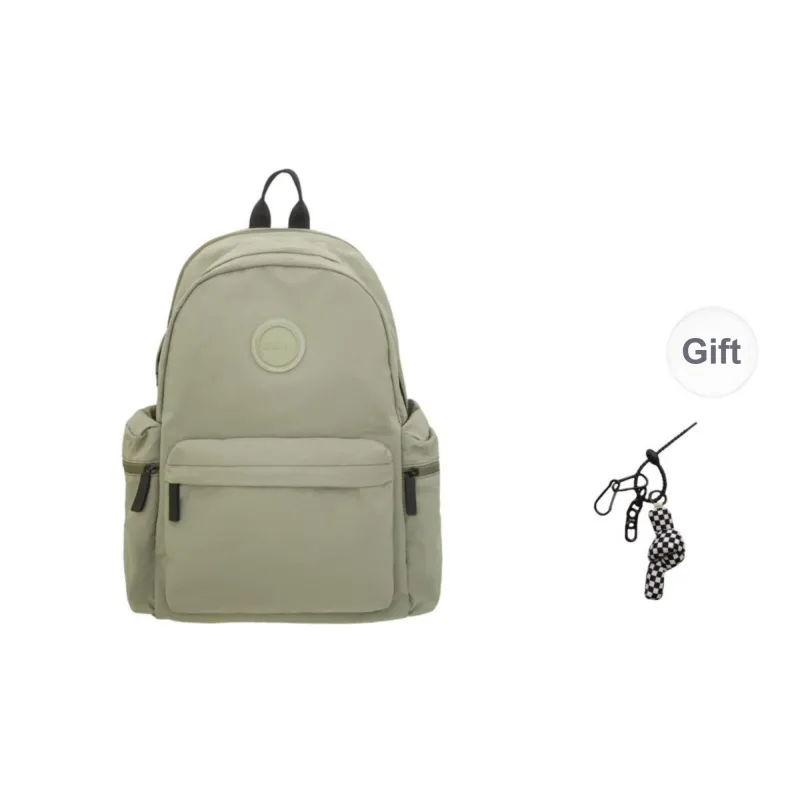 KAMLUI Nylon Backpack Unisex White/Black/Orange Red/Light Purple/Army Green/Pink-24