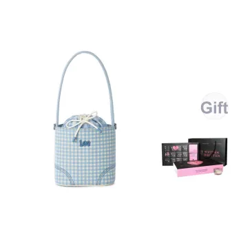 Lee Fabric Handbag Women's Blue Plaid