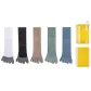 [5 Pack]White+Black+Khaki+Green+Blue