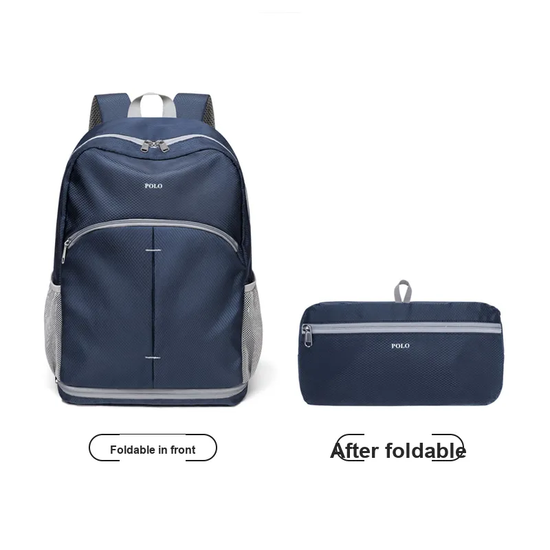 POLO Fabric 14 Inch Laptop Bags Backpack Large Size Unisex Multicolor