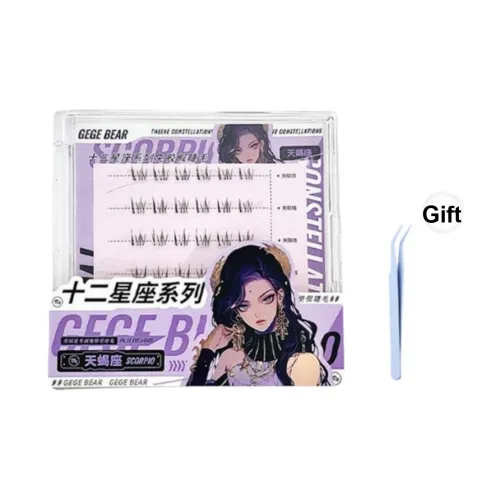 Gege Bear Стрельцов Накладные ресницы Крыса Ласточкин хвост Стиль