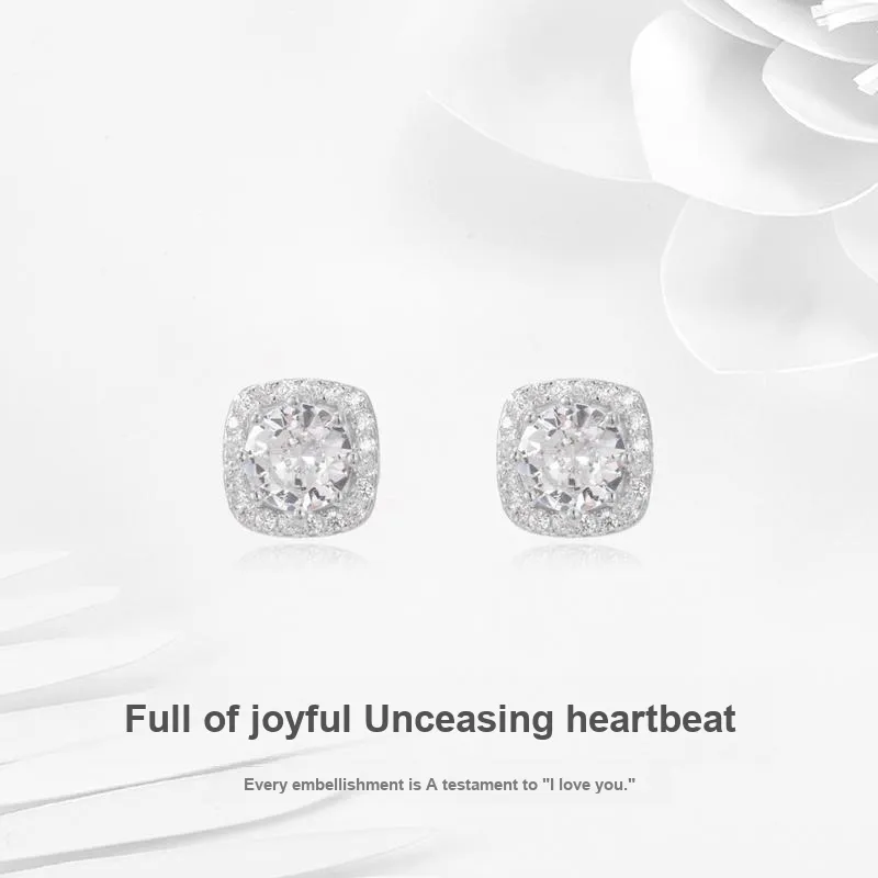 JUICY GRAPE S925 Silver Stud Earrings Women's-1