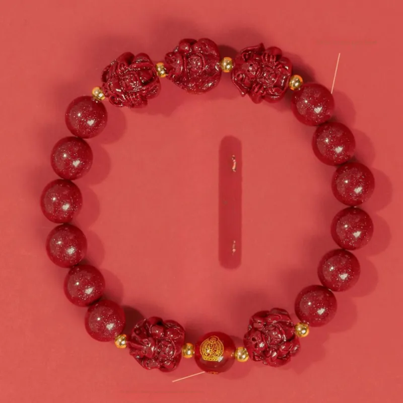 HELA DE HAI Cinnabar Bracelets Unisex-37