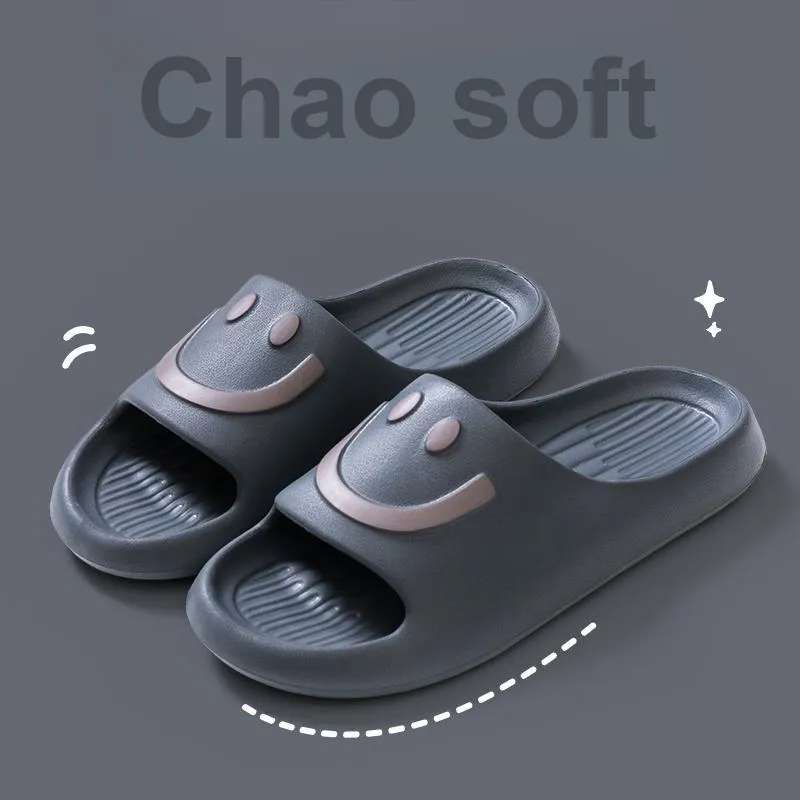 LUNNIFEIYA Squashy And Bouncy Feeling Summer Soft Sole Indoor Home Bathroom Slip Resistant EVA Slippers-14