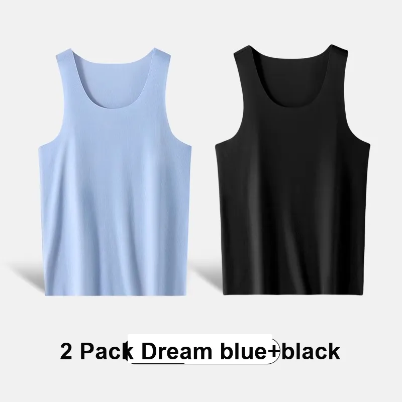 H YXIANG Tank Top Men's Combo Set-13