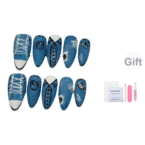 Song Biography Индивидуальный Креативный Ручной Осветляющий False Nail Миндаль Средний LADDER 25 мм