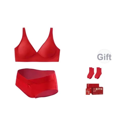Miss Polly Женское нижнее белье Комплекты [Включает Однотонные носки + Открытка + Коробка] Женское нижнее белье Подарочные коробки