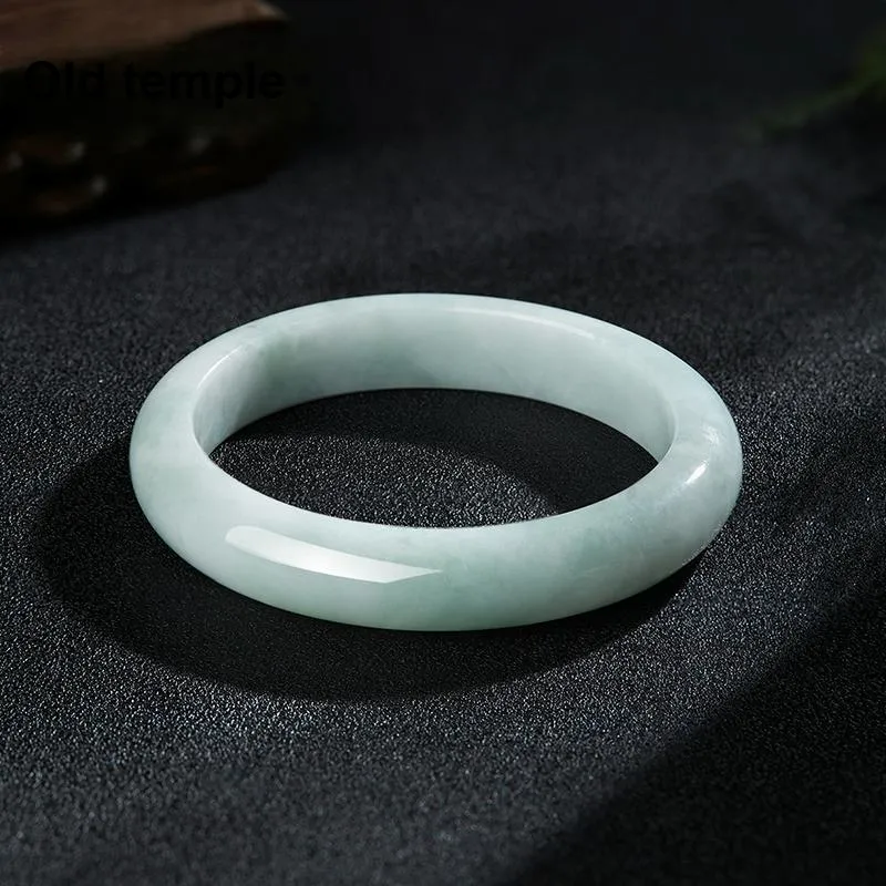 LAOMIAO Bean Type Jadeite Bangles Women's-5