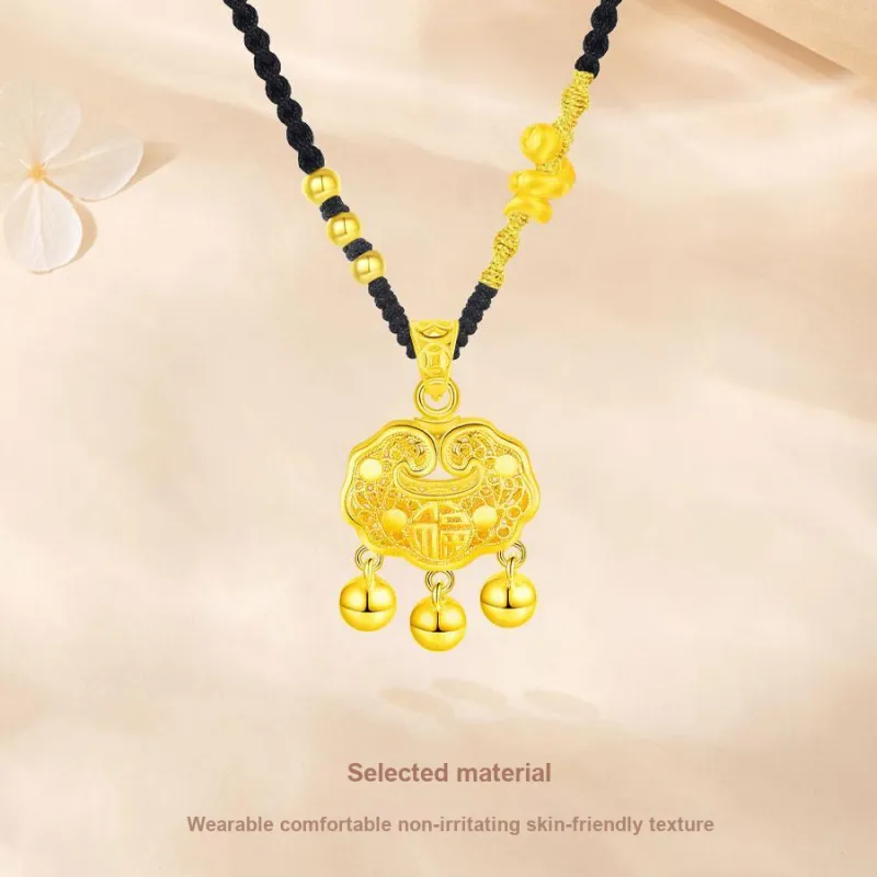 Master Kim Sterling Silver Gold Necklace Unisex-3