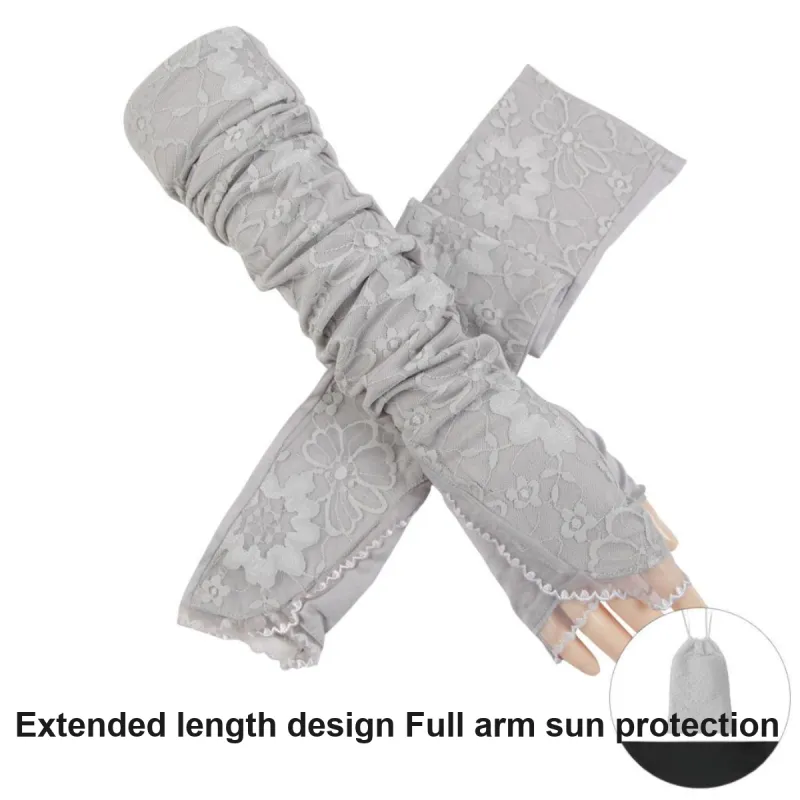 Shanghai Story Polyamide Sun Protection Sleeves Women's-27