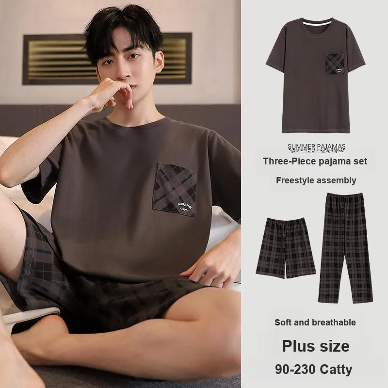 MADALLO Pajama Set Men's Dark Brown-2