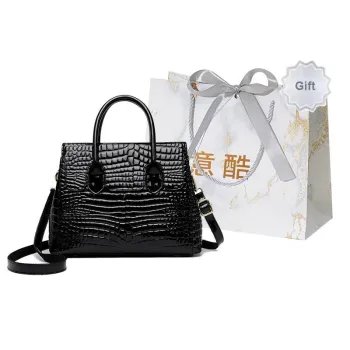 Cool PU Shoulder Bag Regular Women's Black