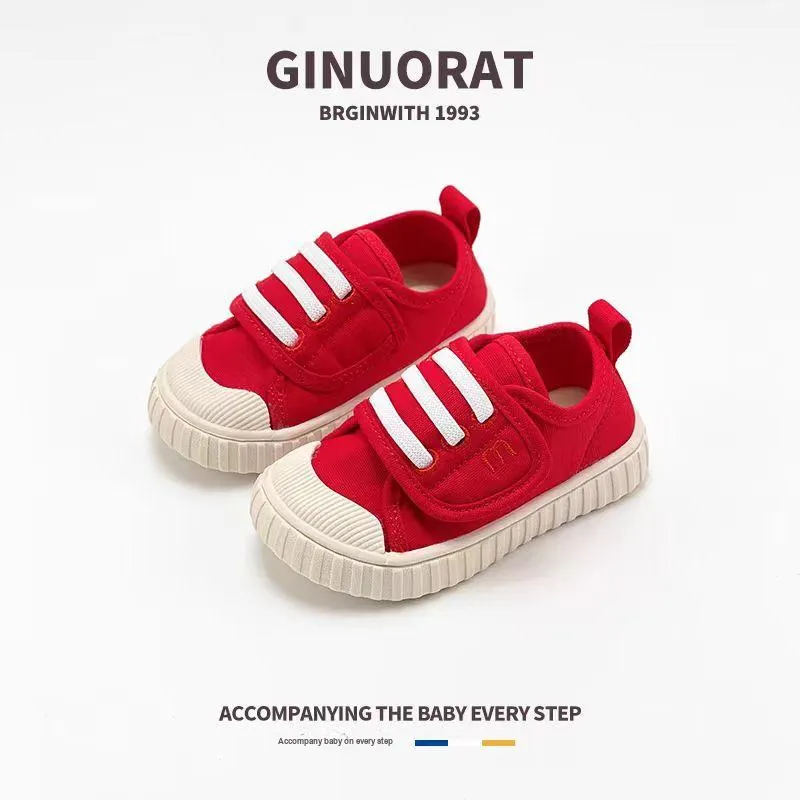 QINUOSHU Kids' Canvas Shoes Pre school-7