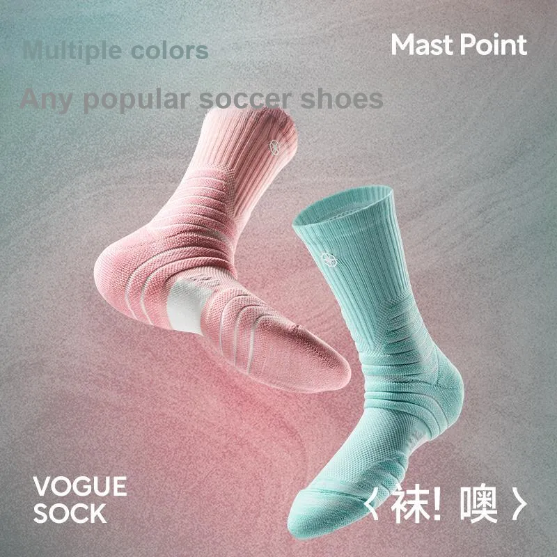 Mast Point Team Mascot Series Basketball Socks Unisex-14