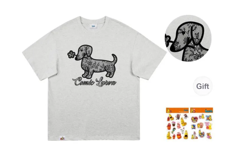 COMIC LARVA T Shirts Unisex-10