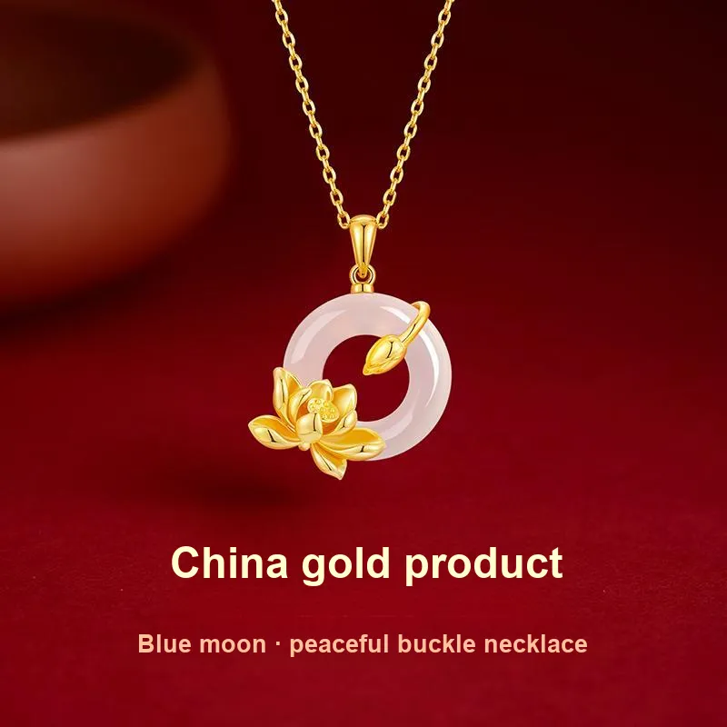 ZSY Chalcedony Jade Necklaces Women's-13