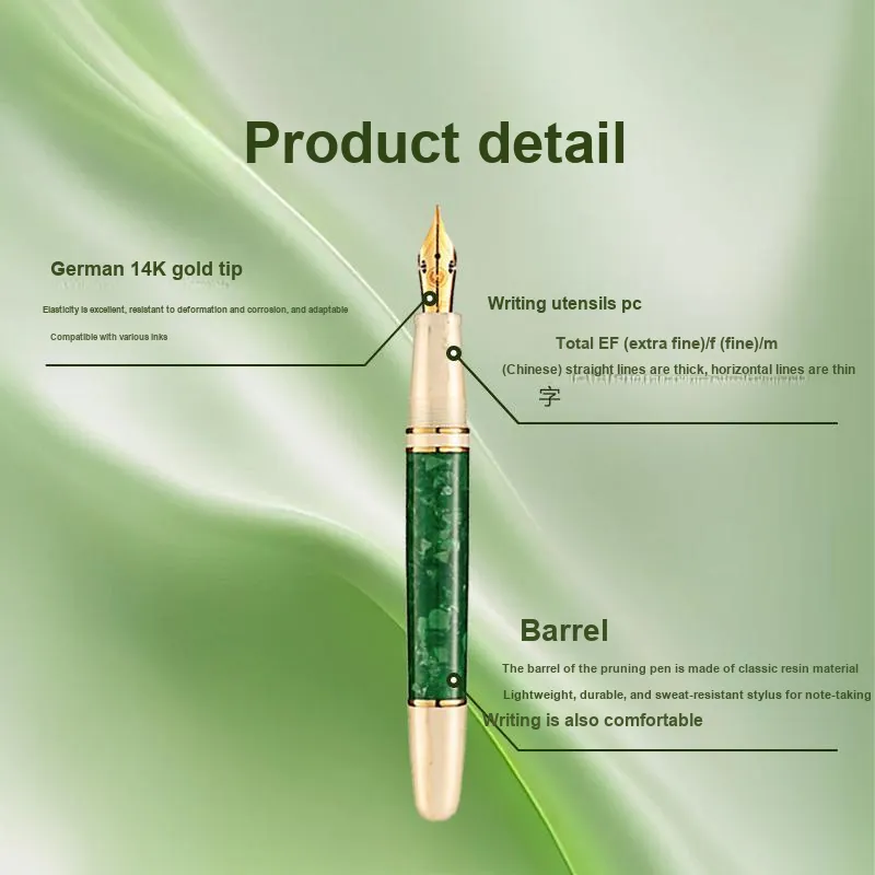 Laban TF 325 14K FLEX Natural Collection Signature Pen Pens-4