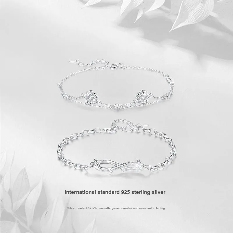JUICY GRAPE S925 Silver Bracelets Women's-2