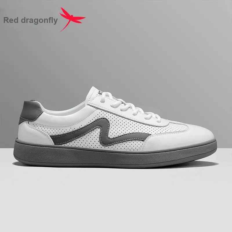 RED DRAGONFLY Low Top Skateboard Shoes Men's-13
