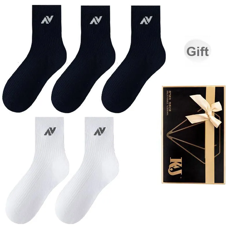 KJ Mid Calf Socks Men's Gift Box Set-24