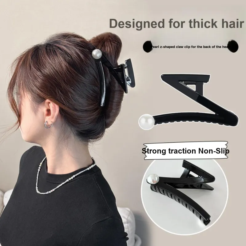 Specialoutlook Acrylic Hair Clips Women's-1