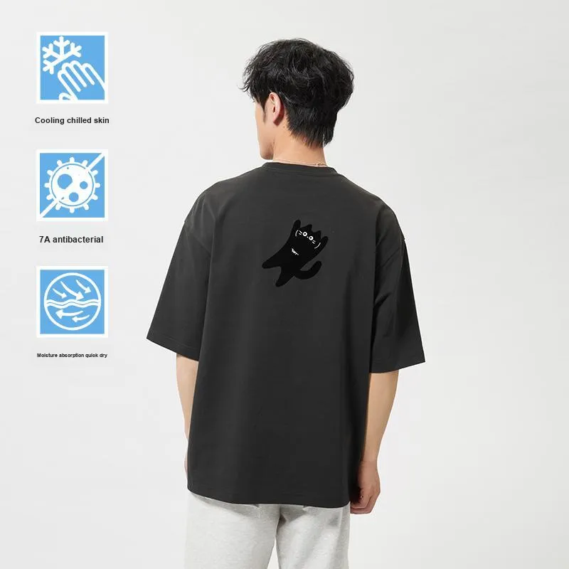 ZUO T Shirts Men Dark Gray-2
