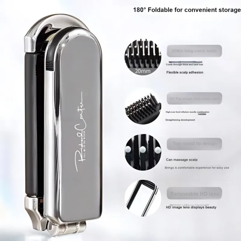 Future Maple Foldable Mini Portable Air Cushion Comb Massage-1