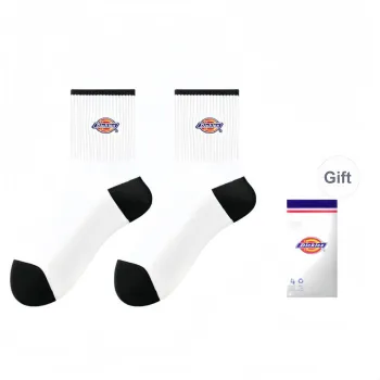 Dickies Fashion Classic Moisture-Wicking Breathable Fall And Winter Crew Socks Unisex