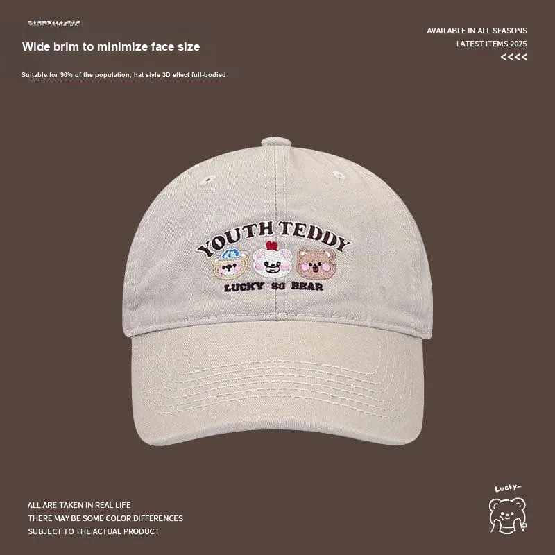 Yi Bu Kang Cotton Baseball Caps Women's-15