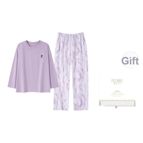 XIA.WA.ZHI.XIU Пижамный комплект женский двухкомпонентный комплект