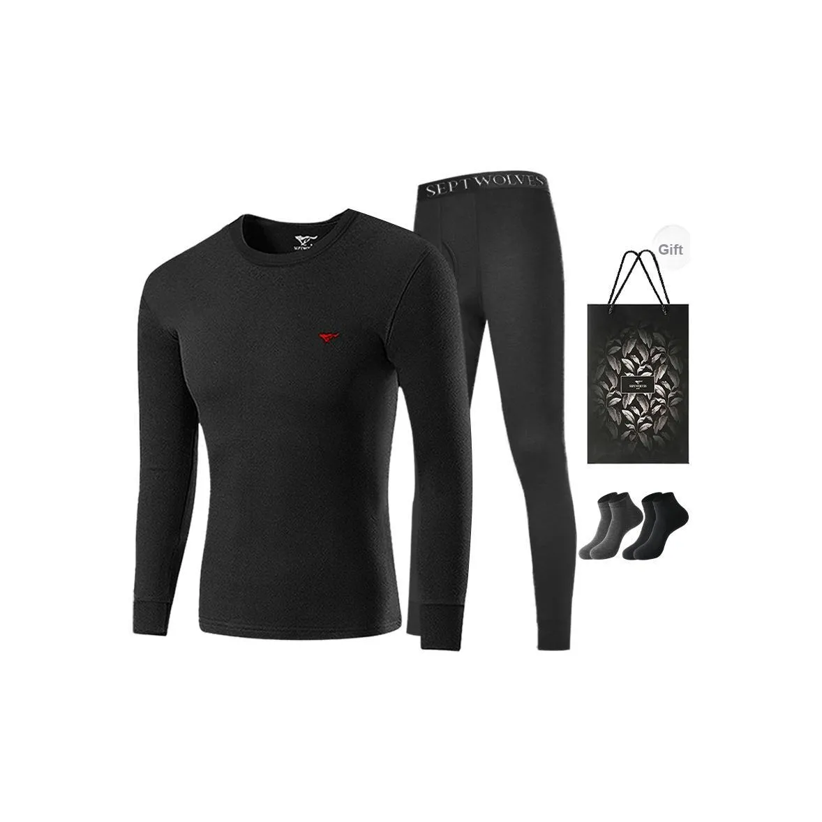 SEPTWOLVES Men Thermal Sets