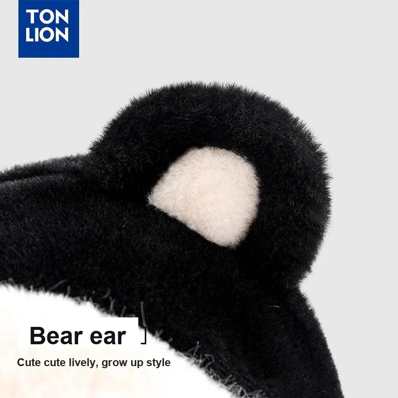 Tonlion Polyester Hoods & Plush Hats Unisex-11