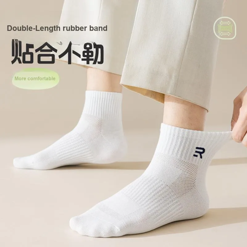 Moremoli Mid Calf Socks Men's 4 Pack-4