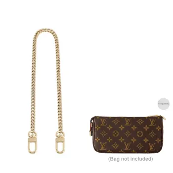 Metal Shoulder Straps Women's Gold Tone