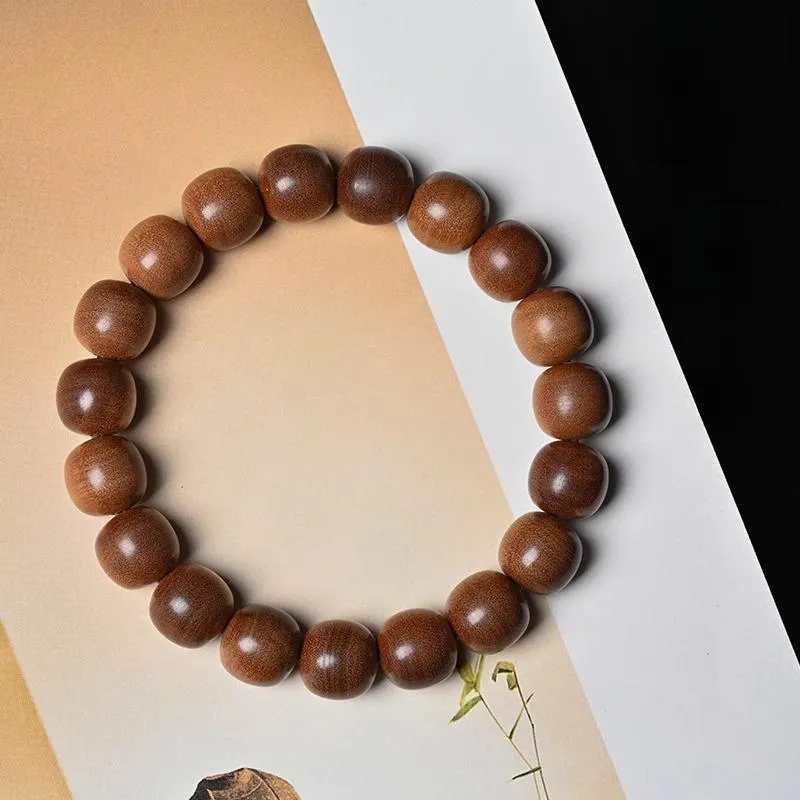YIZHILIN Black Flesh Old Sandalwood Bracelets Unisex-1