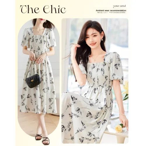 Like The Age Of Water Short Sleeved Dress Women's