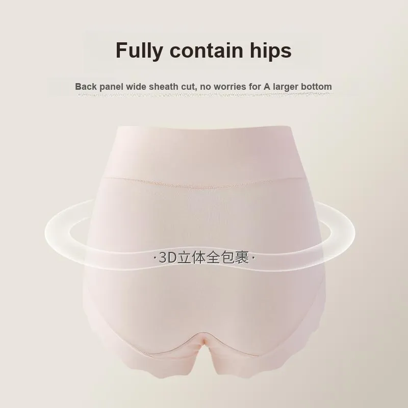 Lan Miao Underpants Women's Combo Set Pink-12