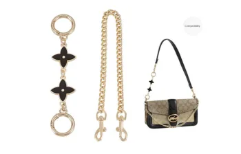 GUYI Alloy Bag Accessories Women's Gold Tone