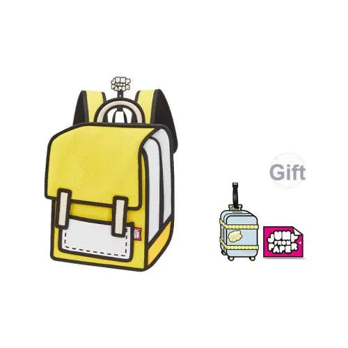 JumpFromPaper Полиэстер Рюкзак Стандартный Женские Little Солдат Желтый