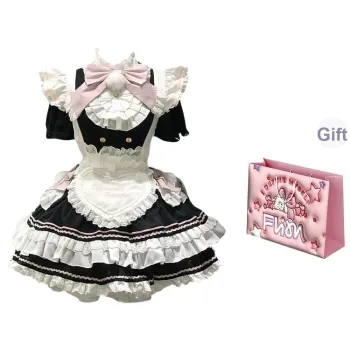 FLIM Lolita Dresses Women's Black White Box