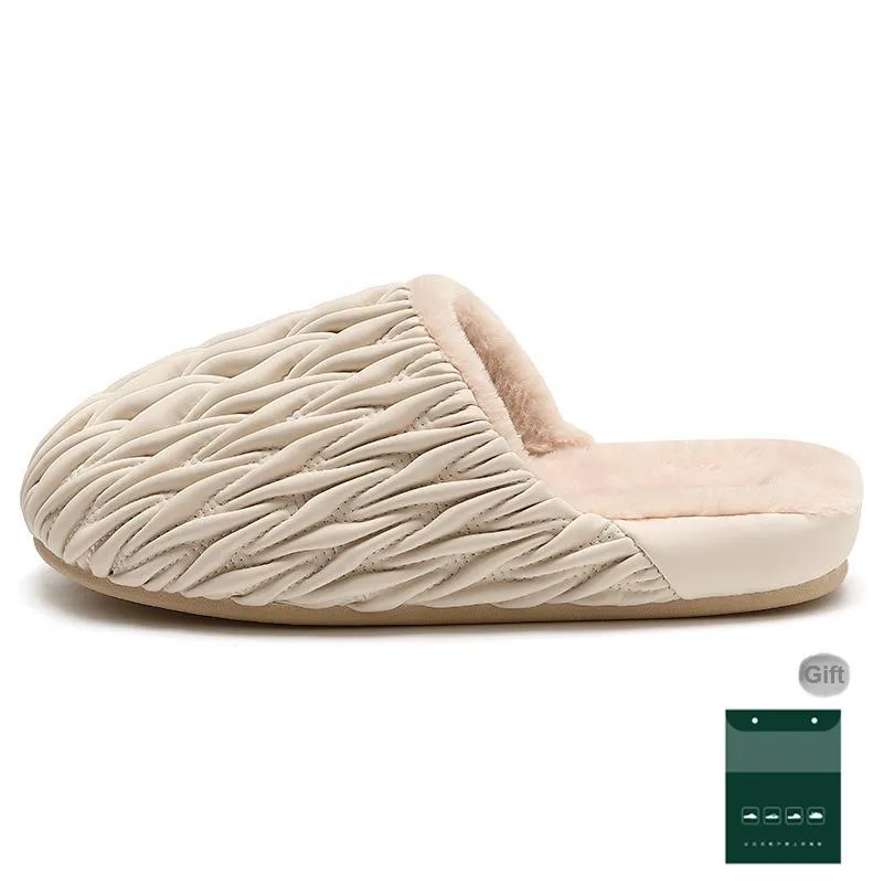 Red bean Slippers / Home Slippers-4
