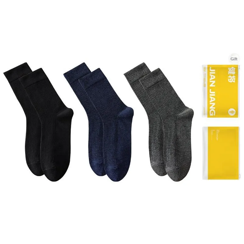 Master Mid Calf Socks Men's Shopping Bag Combo Set-13
