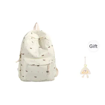 KAMLUI Nylon Backpack Regular Unisex Yellow