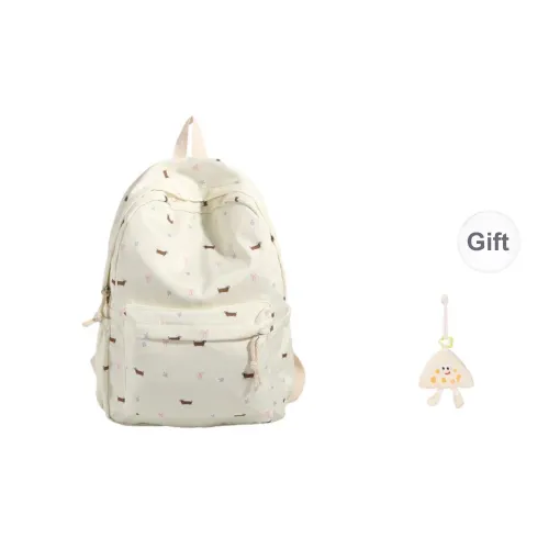 KAMLUI Nylon Backpack Regular Unisex Yellow