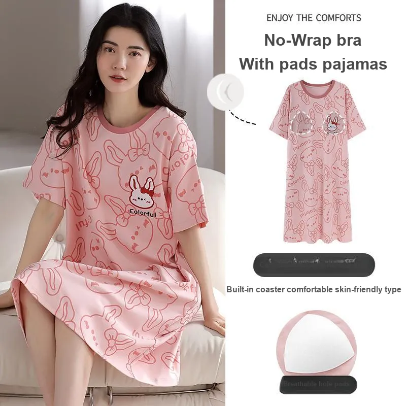 Maultiay Nightgown Summer Women's Gift Box Set-7