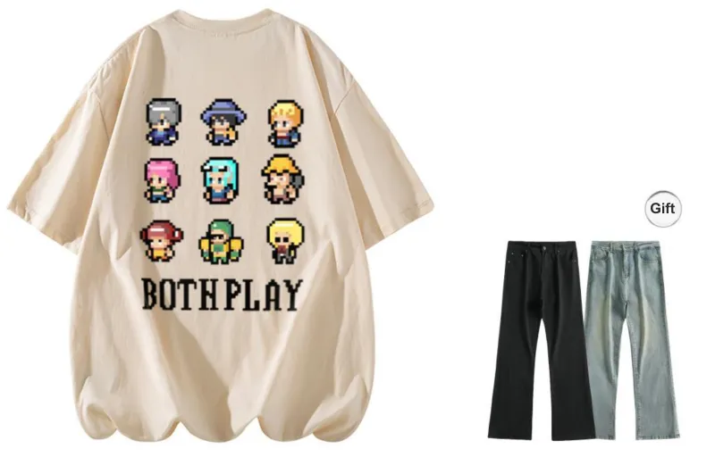 BOTH PLAY T Shirts Unisex-6