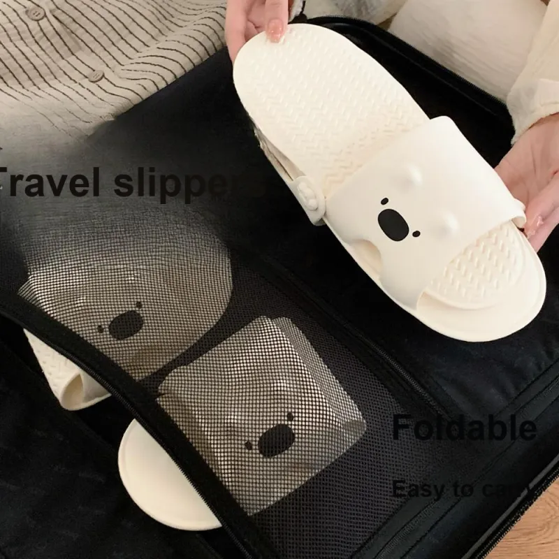 SHIGUDE Home Slippers Unisex, Black-8