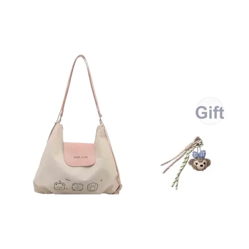 CORE BIRD ПУ (полиуретан) Сумка через плечо Женская Белая Серебряная