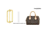 Speedy20 Karat Gold Color Shoulder Strap with Adjustable Buckle[Includes Metal Protective Ring]